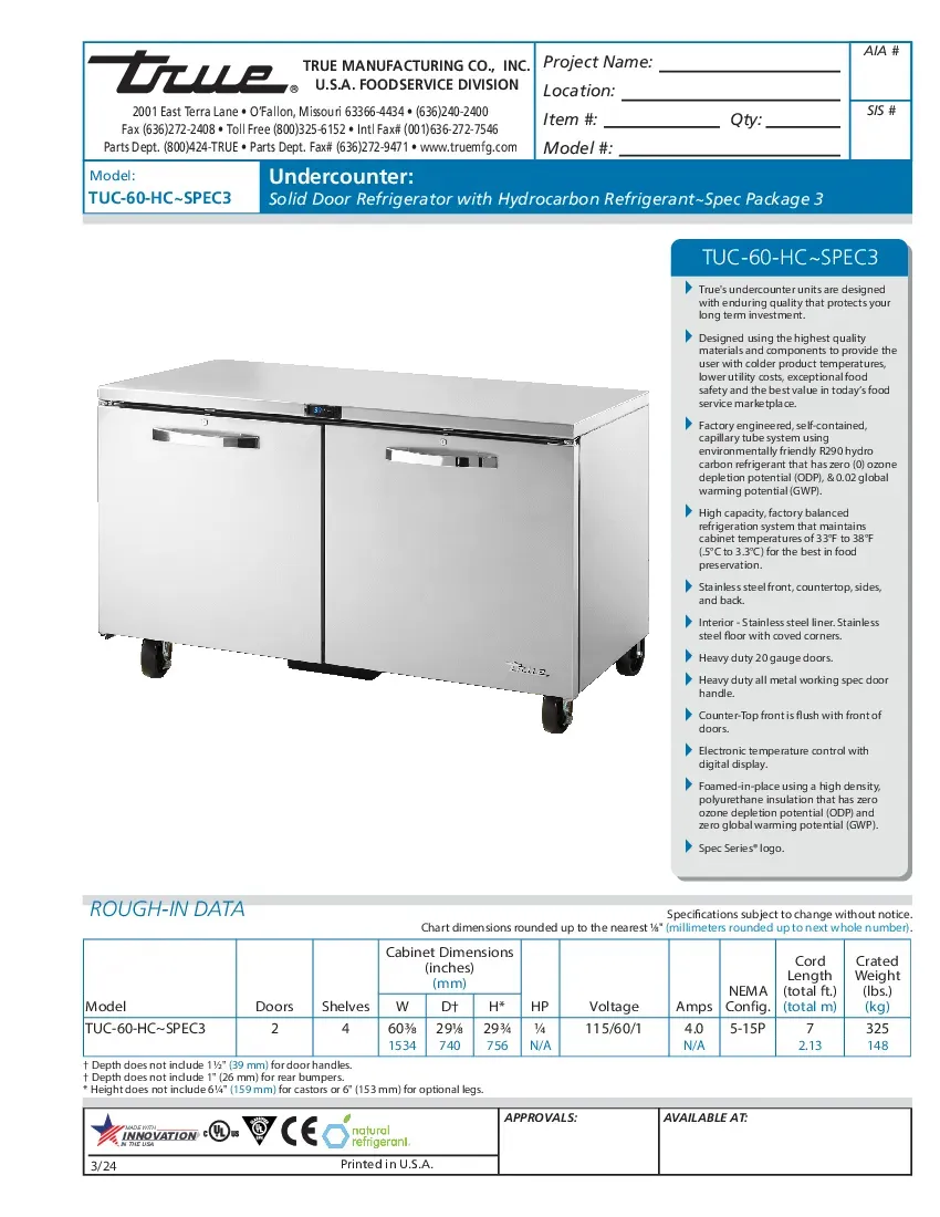 true-manufacturing-tuc-60-hc-spec3-refrigerator-undercounter-reach-in-115v-260719s22ele.pdf