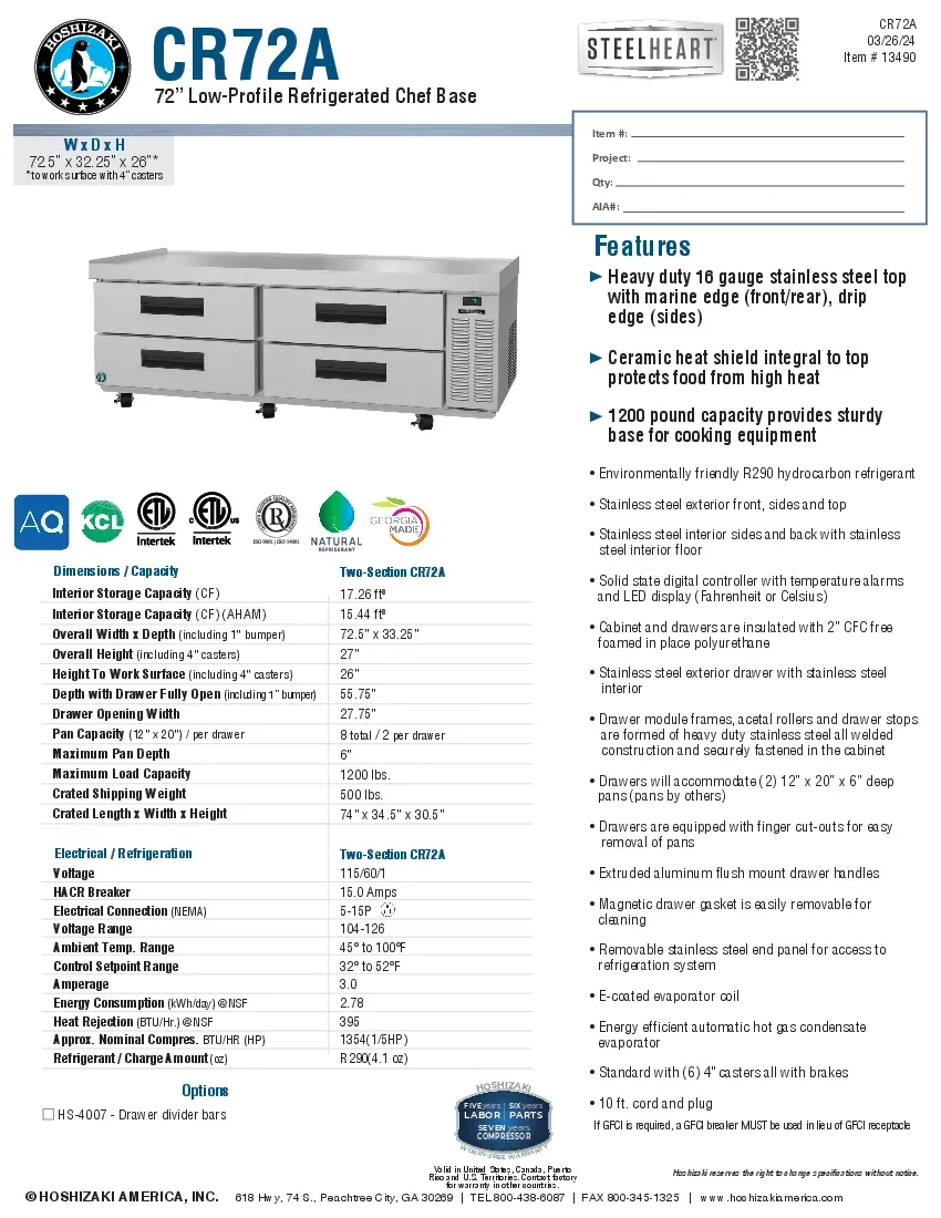 hoshizaki-cr72a-equipment-stand-refrigerated-base-alarms-specsheet-26071924t3t9.pdf