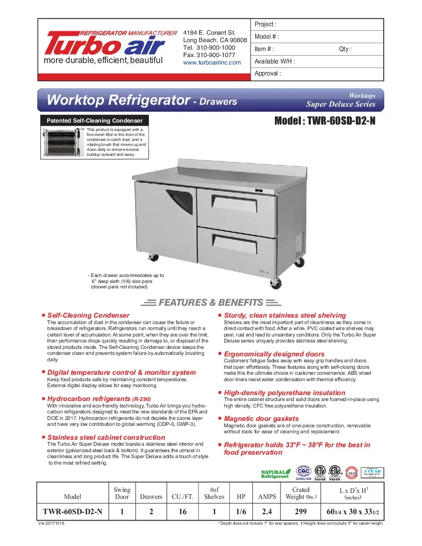 turbo-air-twr-60sd-d2-n-refrigerated-counter-work-top-115v-60-25-w-1-door-s-260726nnweml.pdf