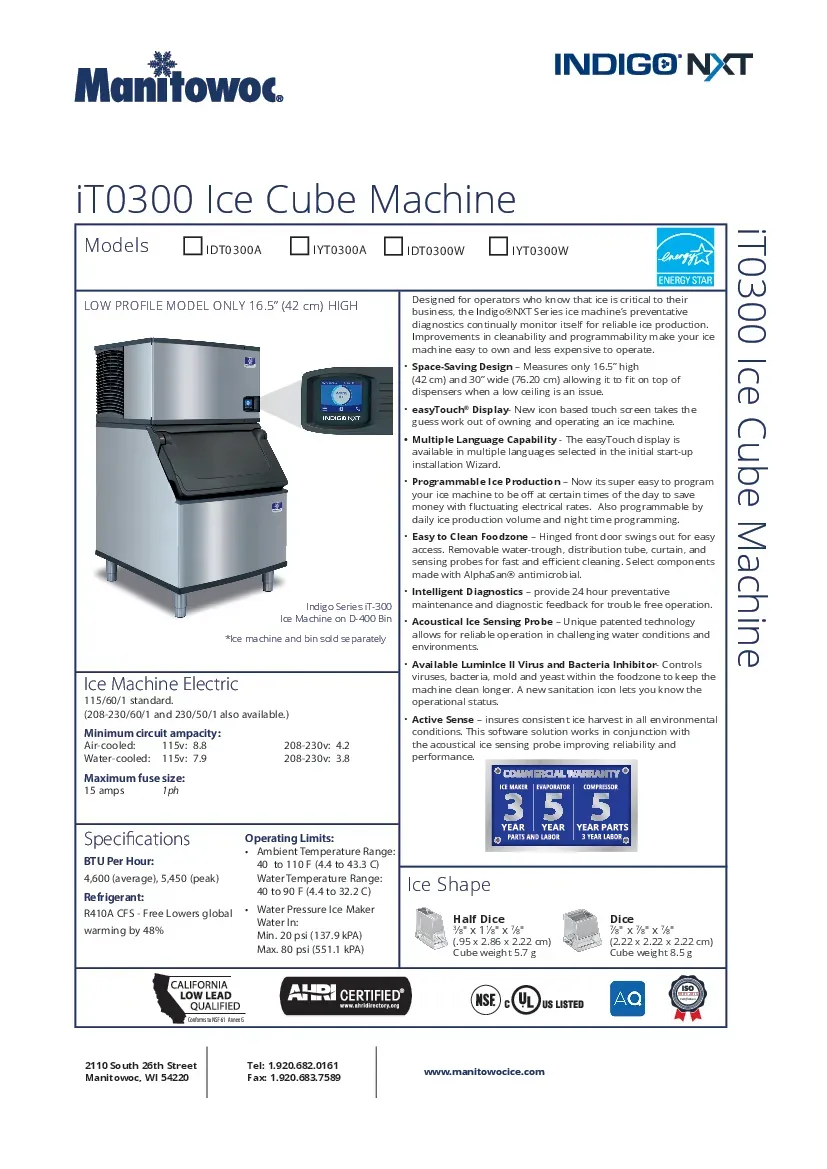manitowoc-idt0300w-161-ice-maker-cube-style-self-contained-specsheet-2607194q5mdf.pdf
