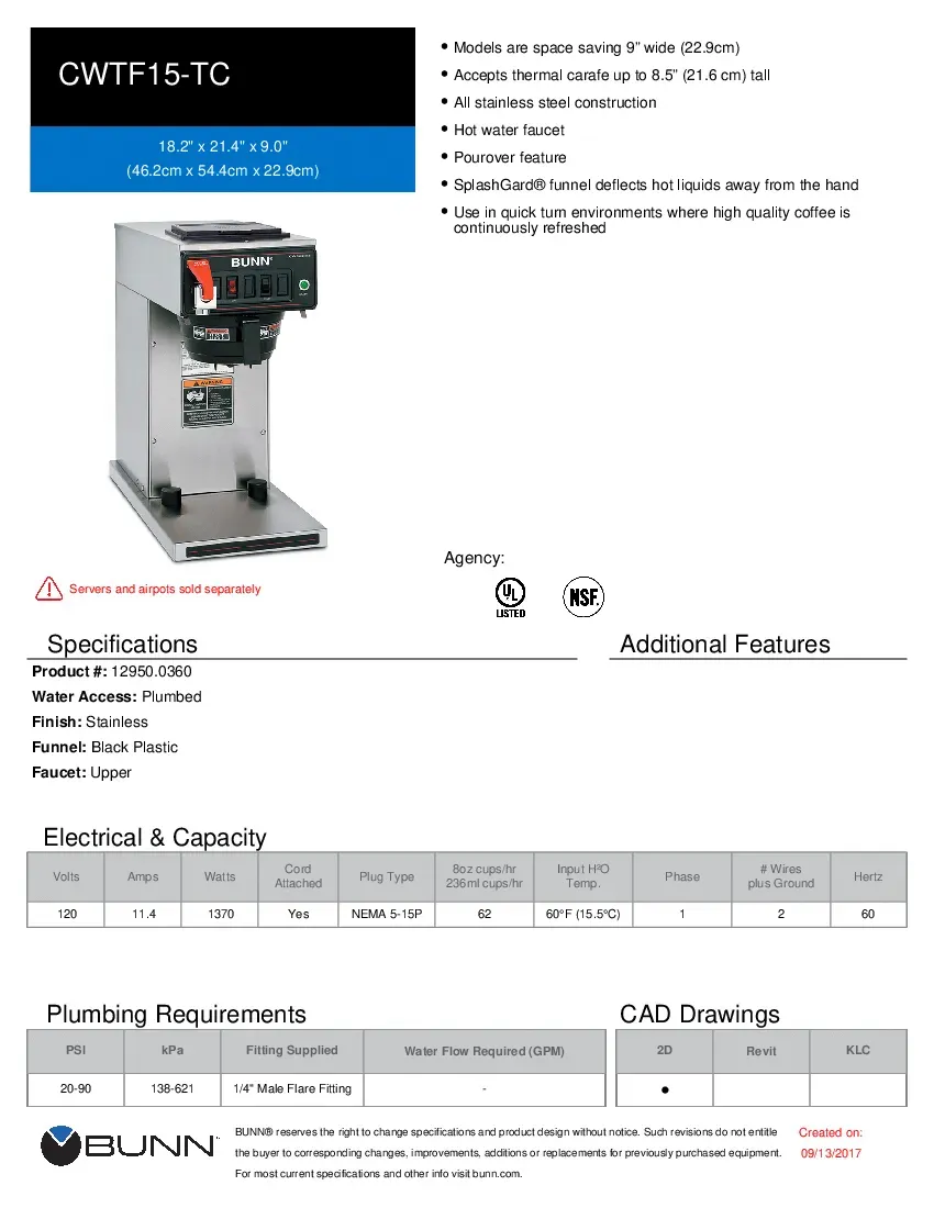 bunn-12950-0360-coffee-brewer-for-thermal-server-3-9-gallon-specsheet-2607198hf44z.pdf