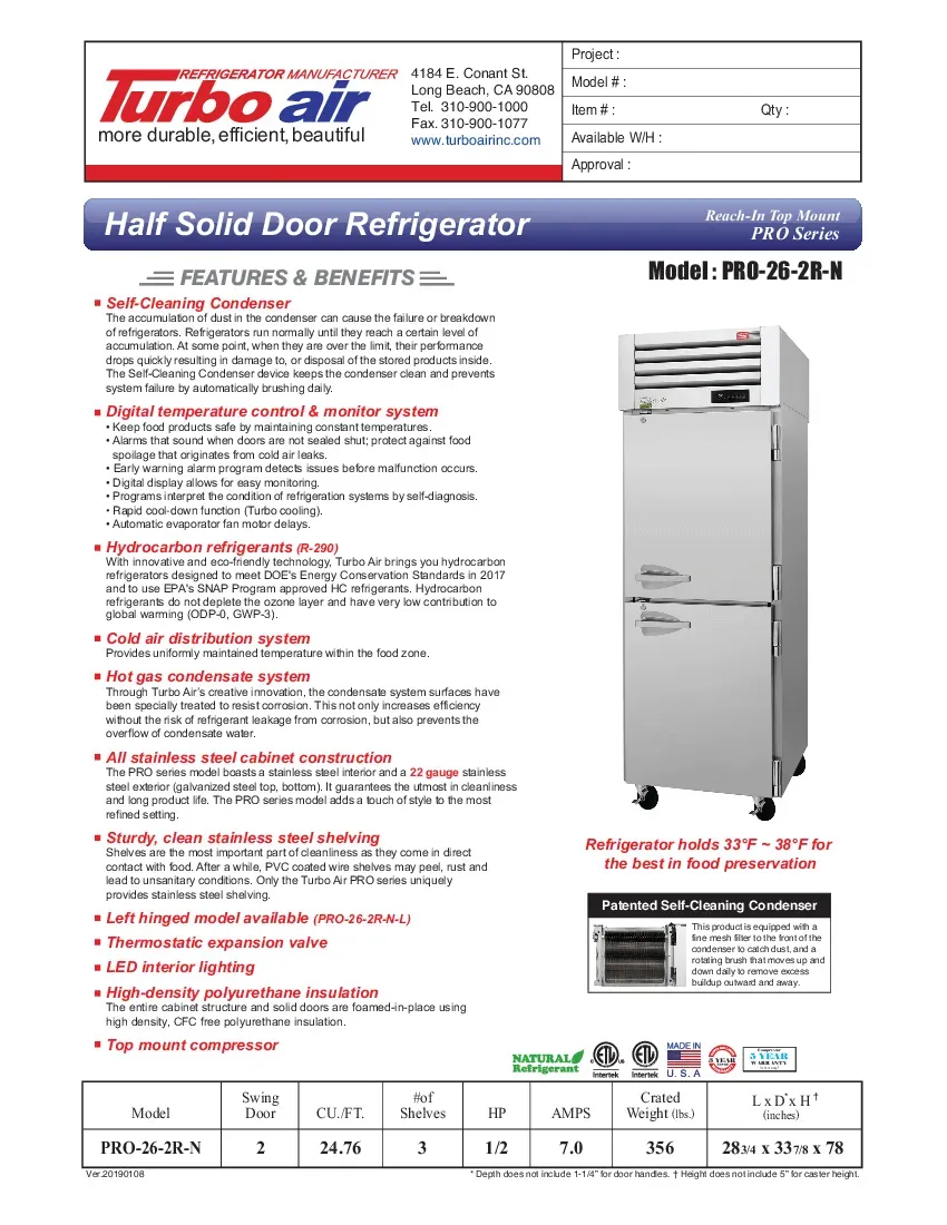 turbo-air-pro-26-2r-n-refrigerator-reach-in-115v-one-section-self-contained-26071960vx9t.pdf