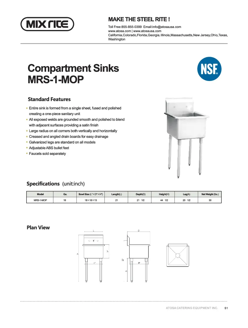 atosa-usa-mrs-1-mop-mop-sink-adjustable-bullet-feet-specsheet-260719u5bxuy.pdf