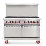 American Range , AR-12G-6B, Range, 48" Restaurant, Gas