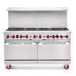 American Range , AR-12G-8B, Range, 60" Restaurant, Gas