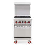 American Range , AR-4, Range, 24" Restaurant, Gas