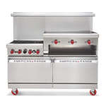 American Range , AR-4B-24RG, Range, 48" Restaurant, Gas