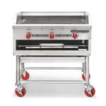 American Range , HD34-CRBR-O, Range, 34" Heavy Duty, Gas