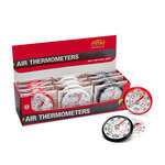 CDN Measurement Tools , AT120, Thermometers, Air -40 - +120°F Magnet Or Adhesive Mounting For Refrigerator/Freezer/Indoor/Outdoor - 12 Per Box