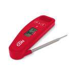 CDN Measurement Tools , DT572-R, Thermometer, Digital Folding Thin Tip  -58 - 572F - Haccp Red