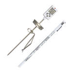 CDN Measurement Tools , DTC450, Thermometer, Digital Candy 14 - 450F 8-1/2-In Stem Stages W/ Alerts W/ Heat Shield & Vessel Clip