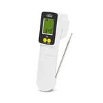 CDN Measurement Tools , INTP662, Thermometer, Infrared Gun/Thermocouple -76 - 662F 3-3/4-In Probe W/ Thin Tip & Anti-Microbial - Ds 8:1
