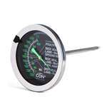CDN Measurement Tools , IRM200-GLOW, Thermometer, Cooking Ovenproof Meat 120 - 200F 2-In Dial 5-In Stem - Glow