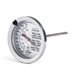 CDN Measurement Tools , IRM200, Thermometer, Cooking Ovenproof Meat 120 - 200F 2-In Dial 5-In Stem