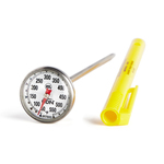 CDN Measurement Tools , IRT550, Thermometer, Cooking 0 - 550F 1-In Dial 5-In Stem Anti-Microbial