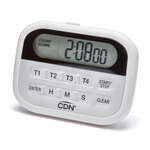 CDN Measurement Tools , PT2, Timer, 4-Event Timer & Clock 100 Hours By Hr/Min/Sec