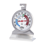 CDN Measurement Tools , RFT1, Thermometer, Refrigerator/Freezer -20 - 80F 2-In Dial W/ Temp Zones & Stand Or Hang