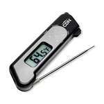 CDN Measurement Tools , TCT572-BK, Thermometer, Thermocouple Folding -58 - 572F 4-1/4-In Probe W/ Thin Tip & Anti-Microbial - Black