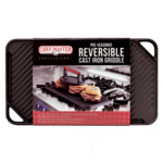 Chef Master , 90202, Cast Iron Grill / Griddle Plate