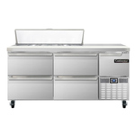 Continental Refrigerator , RA68SN12-D, Base Sandwich Unit, Standard Top