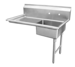 GSW USA , DT48U-R, Dishtable, Soiled, Undercounter
