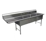 GSW USA , SE18183L, Sink, (3) Three Compartment