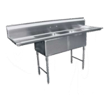 GSW USA , SH18242D, Sink, (2) Two Compartment