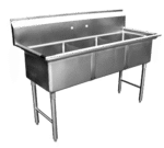 GSW USA , SH24243N, Sink, (3) Three Compartment
