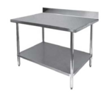 GSW USA , WT-EB2436, Work Table,  36" - 38", Stainless Steel Top