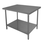GSW USA , WT-EE2448US, Work Table, Undershelf