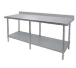 GSW USA , WT-PB3072W, Work Table,  63" - 72", Stainless Steel Top