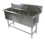 John Boos , 3PB1824, Sink, (3) Three Compartment