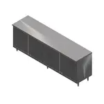 John Boos , 4CH4-24132-1S, Work Table, Cabinet Base Hinged Doors