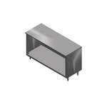 John Boos , 4CO4-2460, Work Table, Cabinet Base Open Front