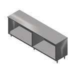 John Boos , 4CO4-30108, Work Table, Cabinet Base Open Front