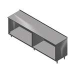 John Boos , 4CO6R1.5-24120, Work Table, Cabinet Base Open Front