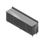 John Boos , 4CS4R5-2484-1S, Work Table, Cabinet Base Sliding Doors