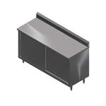 John Boos , 4CS6R5-2448, Work Table, Cabinet Base Sliding Doors