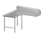 John Boos , CDT6-I6060SBK-L, Dishtable, Clean "L" Shaped