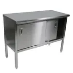 John Boos , EBSS4-2448, Work Table, Cabinet Base Sliding Doors