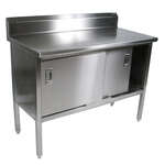 John Boos , EBSS4R5-3084, Work Table, Cabinet Base Sliding Doors