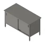 John Boos , EBSS6-3048, Work Table, Cabinet Base Sliding Doors