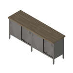 John Boos , EBSW7-3084, Work Table, Wood Top