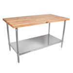 John Boos , JNS15, Work Table, Wood Top