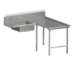 John Boos , SDT6-I6048SBK-R, Dishtable, Soiled "L" Shaped