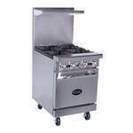 Royal Range of California , RR-4, Range, 24" Restaurant, Gas