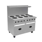 Royal Range of California , RRE-GT48, Range, 48" Restaurant, Electric